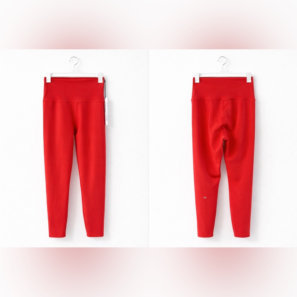 ALO Yoga 7/8 High-Waist Airlift Legging- Bright Red